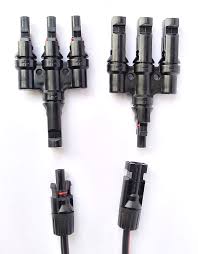 Solar 3 In 1 MC4 Connector 1500V 50A
