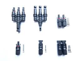 Solar 3 In 1 MC4 Connector 1500V 50A