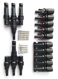Solar 3 In 1 MC4 Connector 1500V 50A