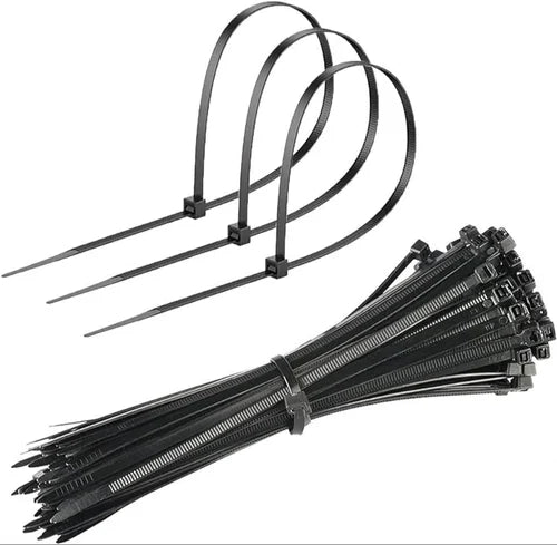 Cable tie 300 *4.8 black UV