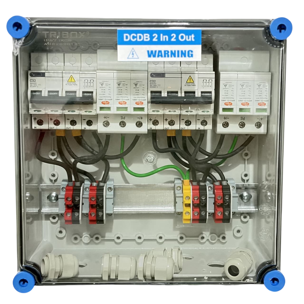 DCDB 2 In 2 Out — 600V MCB SPD (6 to 10kW)