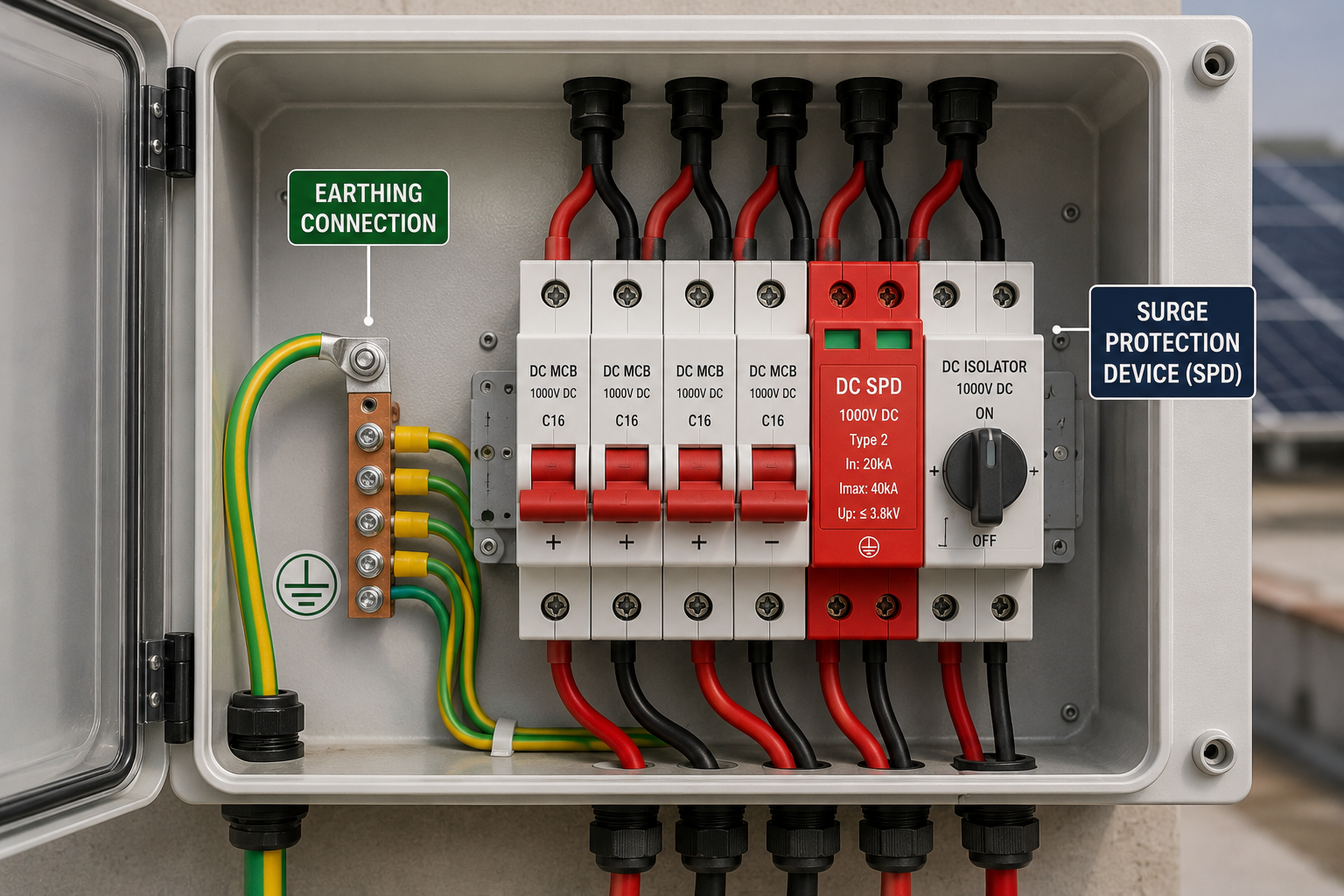 Solar Rooftop Safety in 2026: The BOS Components That Quietly Prevent Failures
